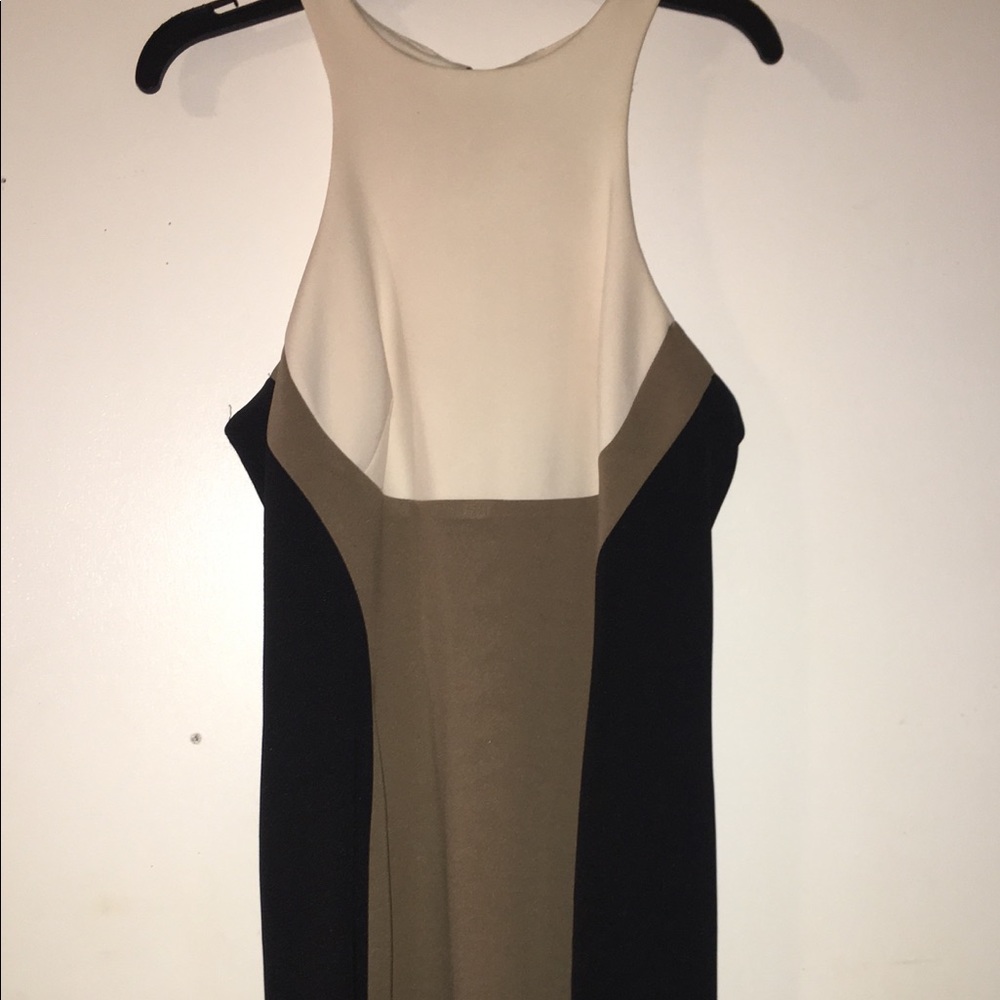 Sexy Maggy London three-tone dress size 8.